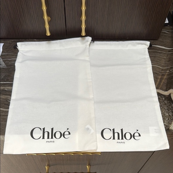 Chloé White Dust Bags NEW